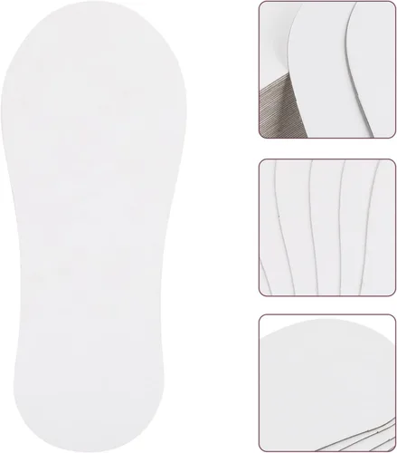 Vista 6 de Zerodeko Organizador de almacenamiento de cubos para calcetines, 100 unidades, plantillas para adultos, plantillas de suela para jardinería, regalos