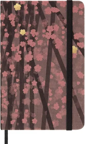 Vista 28 de Moleskine Edición Limitada Sakura - Cuaderno, tapa dura, grande (5 x 8.25 pulgadas), a rayas/con líneas, Caja de Coleccionista Premium Swan