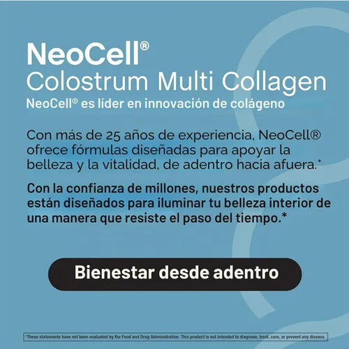 Vista 5 de NeoCell Coloque en polvo de calostro 30 porciones Sin sabor