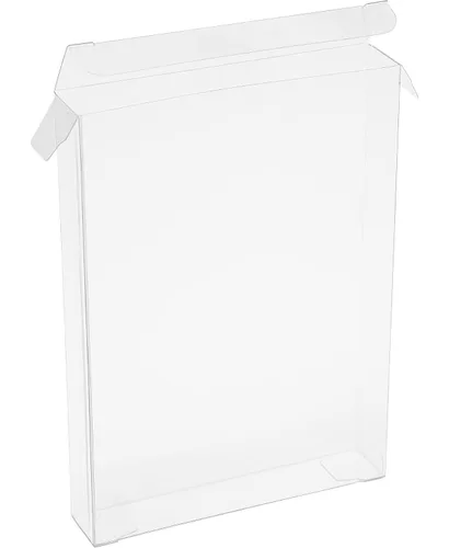 Vista 4 de Viturio Nintendo NES Game Box Protector Cases (10 Pack) Clear Plastic .35mm