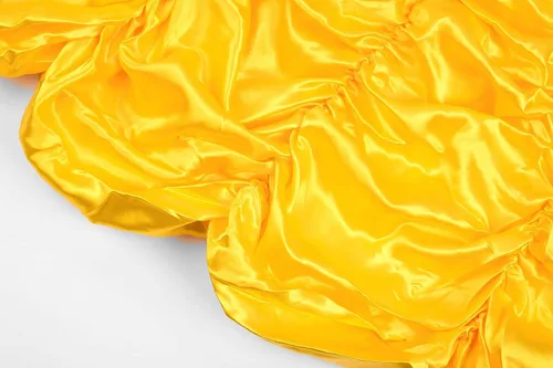 Vista 8 de Reliparty Disfraz de princesa para niñas pequeñas con hombros descubiertos vestido de belleza con accesorios