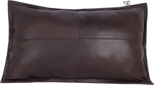 Vista 11 de Funda de almohada rectangular de piel de cordero – Funda de cojín para sofá – Fundas decorativas para sala de estar y dormitorio, caja negra