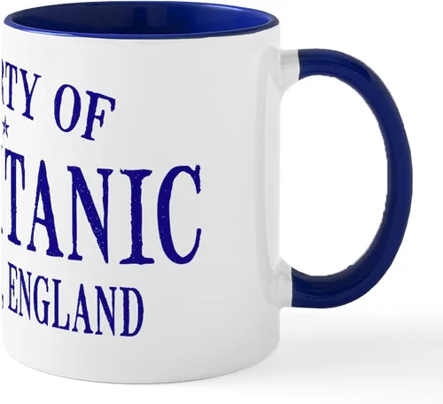 Vista 18 de CafePress The Courageous Titanic Band Taza de café de cerámica de 11 oz (11.0 fl oz)