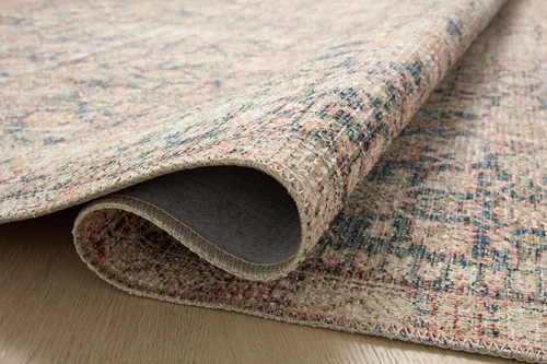 Vista 24 de Loloi Angela Rose Aubrey Collection AUB-02 - Alfombra decorativa de 2 pies 3 pulgadas x 3 pies 9 pulgadas, altura de pelo 0,19 pulgadas, diseño