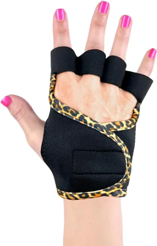 Vista 10 de G-Loves Womens Gelometrics G3 Gel Padded Neoprene Gloves for Wrist Support Pilates and Lagree No-Slip Extreme Silicone