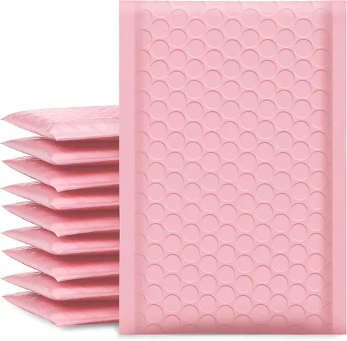 Vista 23 de UCGOU Sobres de burbujas de 4 x 8 pulgadas, color negro, paquete de 100 sobres acolchados de polietileno para pequeñas empresas, paquetes de correo