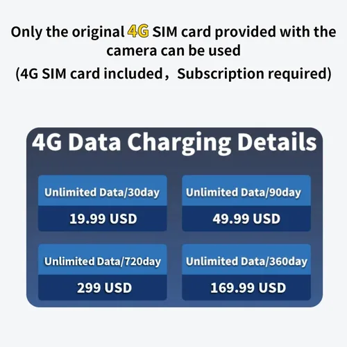 Vista 9 de Cámaras 4G de doble lente para seguridad del hogar, cámara inteligente de seguridad panorámica/inclinable, para exteriores/interiores, visión