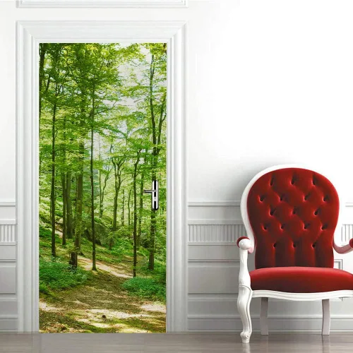 Vista 63 de Calcomanías 3D para puerta, murales para despegar y pegar, papel tapiz de caballo, calcomanías autoadhesivas extraíbles de PVC, impermeable, póster