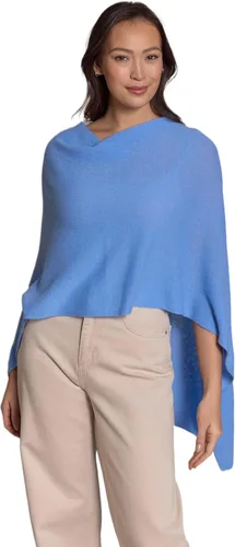 Vista 45 de CLAUDIA NICHOLE by Alashan Poncho estilo vestido, 100% cachemira Ejército/1032