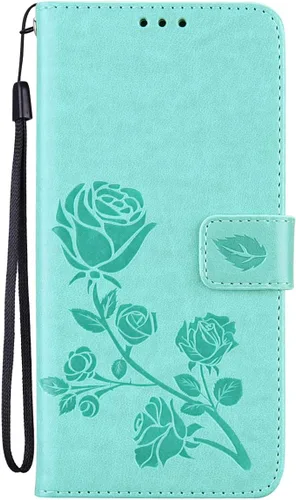 Vista 12 de Funda para iPhone 11 Pro Max para mujer, funda para iPhone 11 Pro Max con tarjetero y soporte de cuero magnético, funda compatible con iPhone 11 Pro