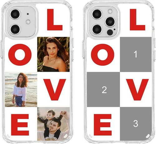 Vista 105 de Funda de teléfono personalizada para Apple iPhone 8 Plus iPhone 7 Plus, personalizada con foto, imagen, texto, imagen, diseño de imagen