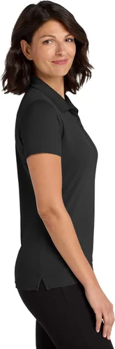 Vista 3 de Port Authority Polo de micromalla UV Dry Zone para mujer