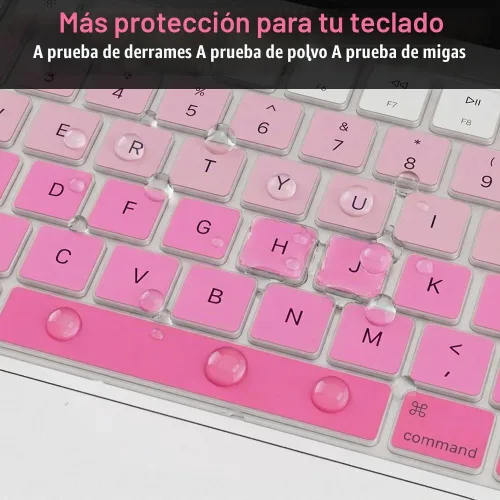 Vista 4 de ProElife Funda de teclado para MacBook Neo 2026 de 13 pulgadas con chip Apple A18Pro /A3404, protector de teclado ultrafino de alta calidad