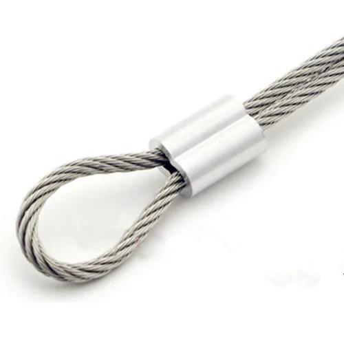 Vista 3 de eBoot, 100 unidades de aluminio de manguitos para engarce y pasar cables, 1/16 pulgadas de diámetro
