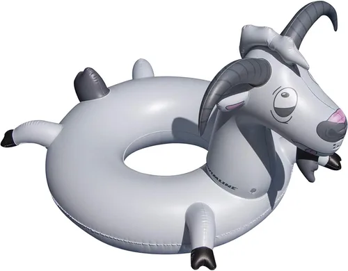 Vista 24 de Swimline Pool Ring – Inflatable Lounge Float with Fun Design for Adults & Teens – Durable Vinyl Ring for Pool, Lake, or Beach – Easy to Inflate and