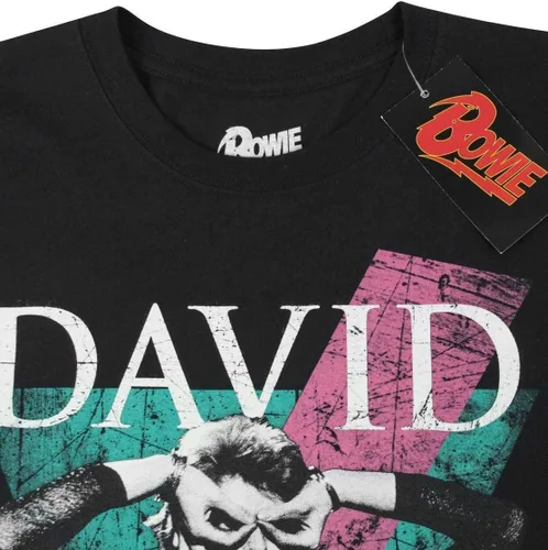Vista 3 de David Bowie Thunder Men's T-Shirt