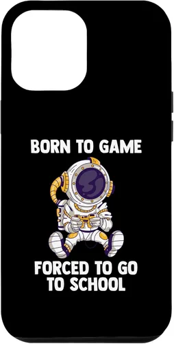 Vista 6 de iPhone 15 Born To Game - Astronauta de videojuegos - Funda para juegos de computadora