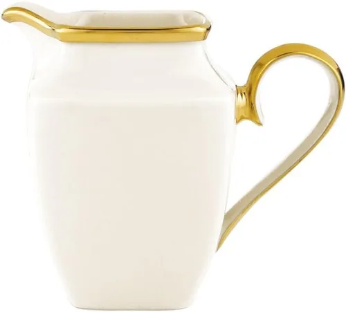 Vista 2 de Lenox Eternal Square Creamer, 0.85 libras, marfil