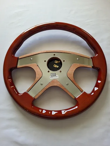 Vista 6 de Raptor Volante de madera de caoba de 15" (dorado)