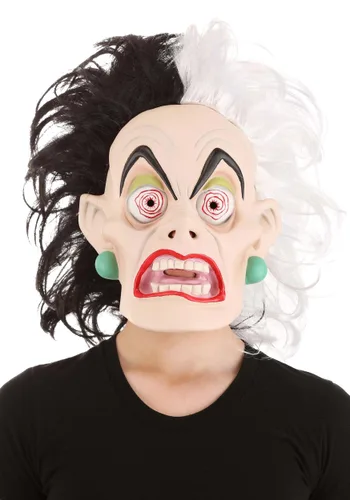 Vista 5 de Máscara de Látex Cruella De Vil 101 Dálmatas Multicolor