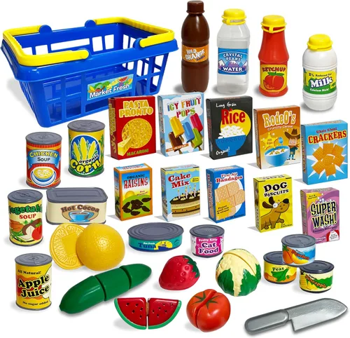 Vista 12 de Small World Toys Living - Build-A-Burger - Juego de 8 piezas