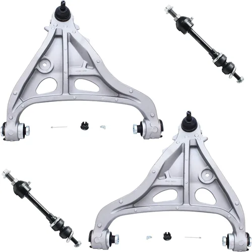 Vista 131 de Detroit Axle - Ejes de eje CV delantero izquierdo y derecho + Reemplazo de juntas esféricas de brazos de control inferiores delanteros para Ford