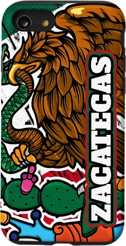Vista 18 de Zacatecas, Aguila de la Bandera de México - Funda para iPhone 17
