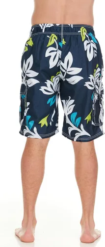 Vista 4 de Kanu Surf Men's Barracuda Swim Trunks (Regular & Extended Sizes)