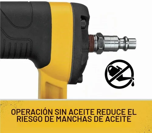 Vista 8 de DEWALT Clavadora neumática, calibre 23, 2 pulgadas (DWFP2350K)
