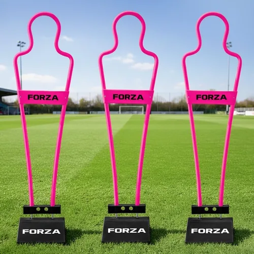 Vista 32 de FORZA Mini maniquí de fútbol de flujo de aire Naranja