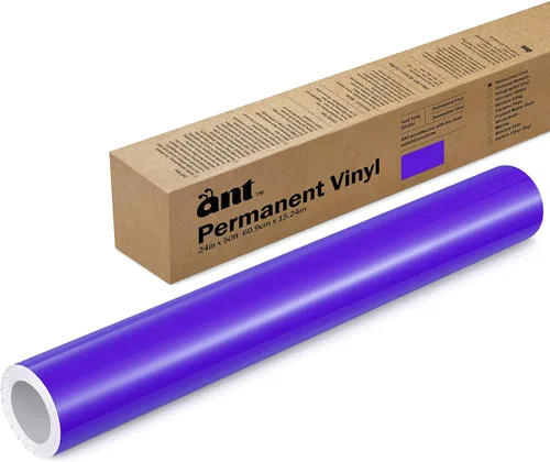 Vista 16 de ANT Melocotón, rollo de vinilo permanente de 24" x 4,5 m, rollo de vinilo adhesivo, para proyecto DIY, calcomanía, pegatina, compatible con Cricut