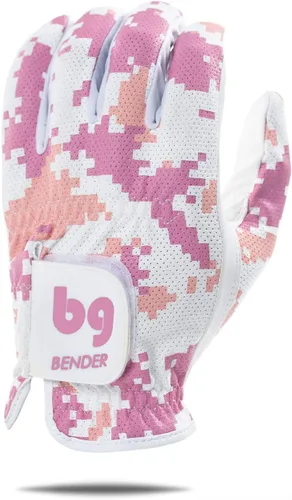 Vista 10 de BG Bender - Mens Golf Glove, Durable Mesh Golf Gloves, Unique Golf Gloves - Left-Hand Glove (Worn on the Left Hand/for Right-Handed Golfers)