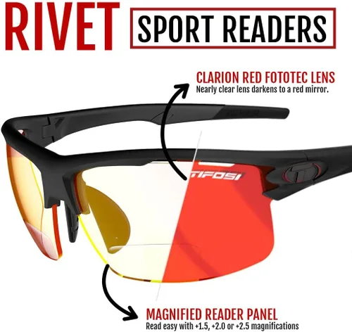 Vista 3 de Gafas de sol deportivas Rivet, ideales para ciclismo, golf, pickleball, correr y tenis