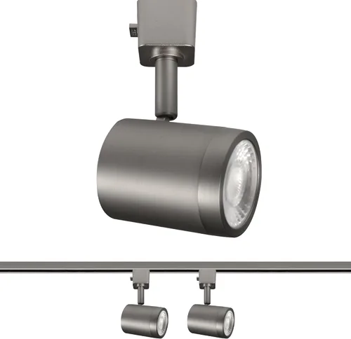 Vista 17 de WAC Lighting Charge 8010 LED Cabezal de Riel Ajustable 5-CCT Seleccionable 9W 865 Lúmenes Totalmente Regulable en Blanco para Riel de 3 Cables