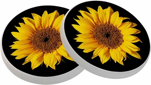 Vista 17 de oFloral Juego de 2 posavasos de calavera para bebidas, diseño de rosas, flores, cultura popular, festivales, tazas, individuales para decoración