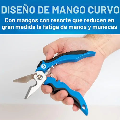 Vista 3 de Jonard Tools KWC-700 Kevlar® multifunción y tijeras de corte de cables de alambre, 7