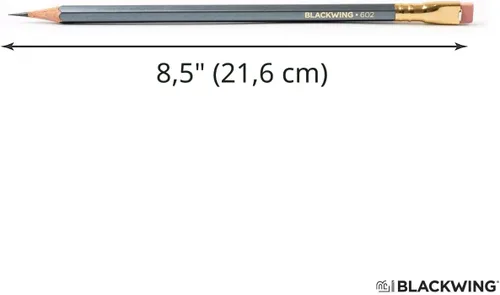 Vista 2 de Lápices Blackwing Palomino 602 - 12 unidades con Heritage, Gris Gris metalizado