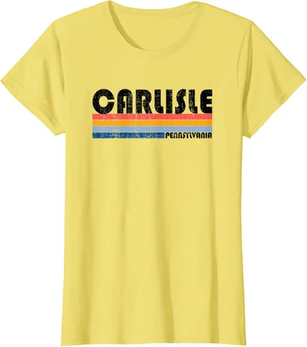 Vista 11 de Camiseta vintage estilo Carlisle, PA de los años 70 y 80, Gris