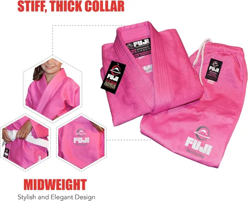 Vista 6 de Fuji Uniforme BJJ para niños