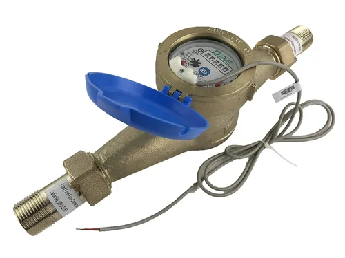 Vista 22 de DAE Medidor de agua caliente sin plomo MJ-75R NTEP, acoplamientos NPT de 3/4", salida de pulso, galón