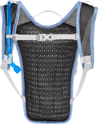 Vista 2 de CamelBak HydroBak Mochila de hidratación ligera para bicicleta, diseño ultraligero de bajo perfil con depósito Crux de 50 onzas, Serenity Blue 2.0