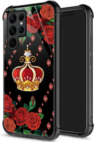 Vista 14 de ZHEGAILIAN Funda para Samsung Galaxy S23 Ultra, protección de grado militar, esquinas a prueba de golpes, funda antiarañazos para Samsung Galaxy S23