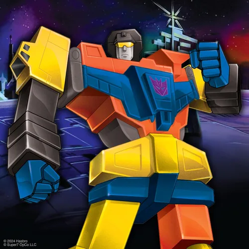 Vista 6 de Super7 Transformers Wrecking Crew Devastator - Figura de acción de Transformers de 3.75 pulgadas con accesorio, coleccionables clásicos de dibujos