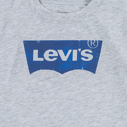Vista 3 de Levi's Conjunto de 3 piezas de camiseta y sudadera con diseño gráfico para bebés