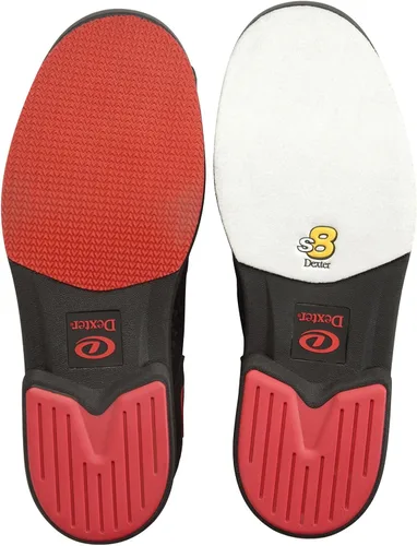 Vista 9 de Dexter The 9 ST - Zapatillas para hombre, color negro Negro/Rojo