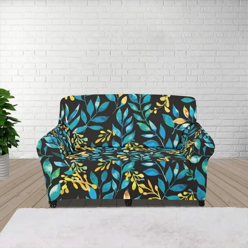 Vista 138 de ZOUTAIRONG Fundas elásticas para sofá con estampado de ramas de camuflaje 3D para sofá, funda para muebles de un solo cojín, decoración del hogar u