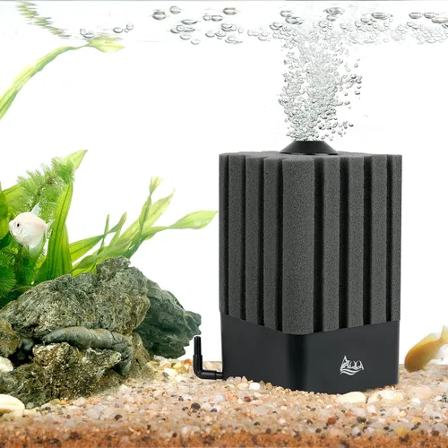 Vista 6 de AQQA Esponja de repuesto para filtro de esponja de acuario para AQ046-S (paquete de 2)