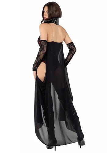 Vista 2 de Disfraz de Vampira Playboy para Mujer Multicolor
