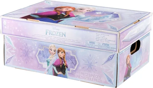 Vista 7 de Disney Frozen Elsa & Anna Sisters Dress Up Trunk Nuevo 2025 [Exclusivo de Amazon]