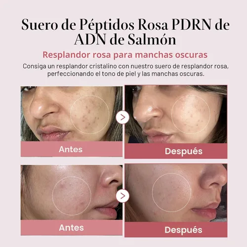 Vista 3 de medicube PDRN Peptide Serum Duo para rostro y ojos: suero de ojos con péptido PDRN y suero facial de ADN de salmón para piel radiante y regordeta